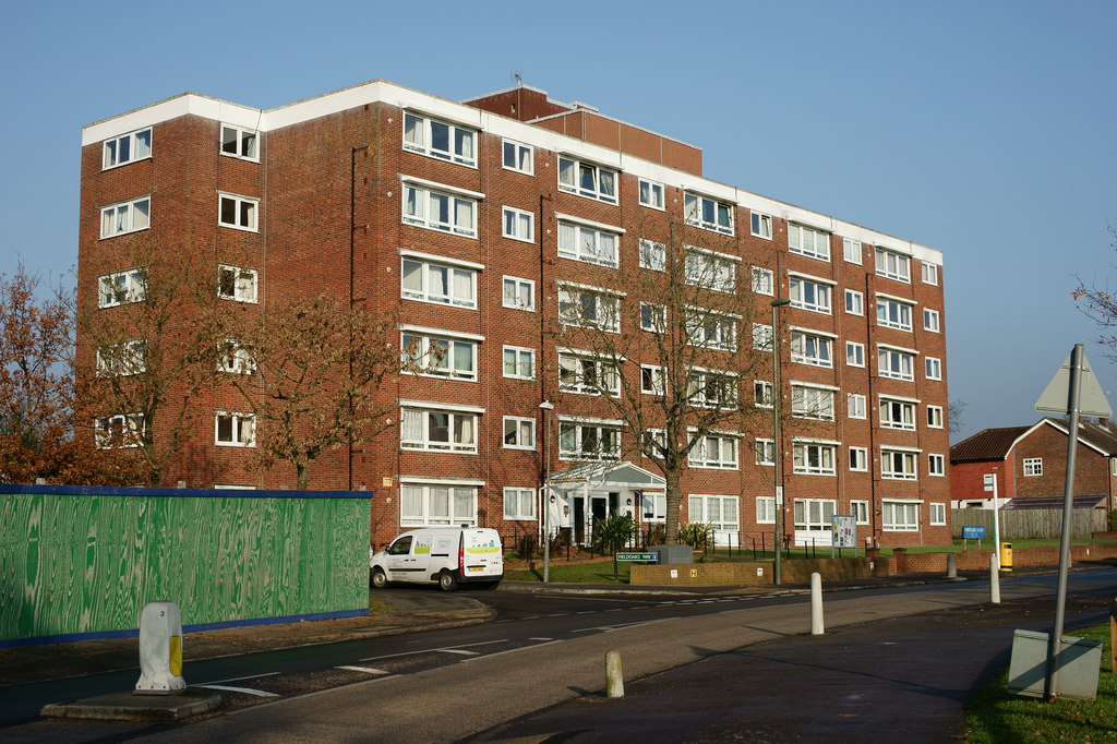 Image of some rented flats in Surrey.